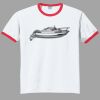 Ultra Cotton ® Ringer T Shirt Thumbnail