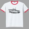 Ultra Cotton ® Ringer T Shirt Thumbnail