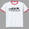 Ultra Cotton ® Ringer T Shirt Thumbnail