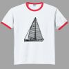Ultra Cotton ® Ringer T Shirt Thumbnail