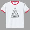Ultra Cotton ® Ringer T Shirt Thumbnail