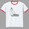 Ultra Cotton ® Ringer T Shirt Thumbnail