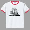 Ultra Cotton ® Ringer T Shirt Thumbnail