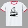 Ultra Cotton ® Ringer T Shirt Thumbnail