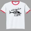 Ultra Cotton ® Ringer T Shirt Thumbnail