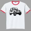 Ultra Cotton ® Ringer T Shirt Thumbnail