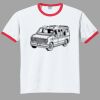 Ultra Cotton ® Ringer T Shirt Thumbnail