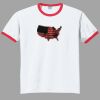 Ultra Cotton ® Ringer T Shirt Thumbnail
