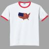 Ultra Cotton ® Ringer T Shirt Thumbnail