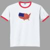 Ultra Cotton ® Ringer T Shirt Thumbnail