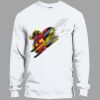 Heavy Cotton 100% Cotton Long Sleeve T Shirt Thumbnail