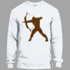 Heavy Cotton 100% Cotton Long Sleeve T Shirt Thumbnail