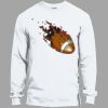 Heavy Cotton 100% Cotton Long Sleeve T Shirt Thumbnail