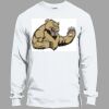 Heavy Cotton 100% Cotton Long Sleeve T Shirt Thumbnail