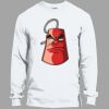 Heavy Cotton 100% Cotton Long Sleeve T Shirt Thumbnail