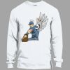 Heavy Cotton 100% Cotton Long Sleeve T Shirt Thumbnail