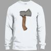Heavy Cotton 100% Cotton Long Sleeve T Shirt Thumbnail