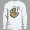 Heavy Cotton 100% Cotton Long Sleeve T Shirt Thumbnail