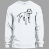 Heavy Cotton 100% Cotton Long Sleeve T Shirt Thumbnail