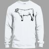 Heavy Cotton 100% Cotton Long Sleeve T Shirt Thumbnail