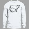 Heavy Cotton 100% Cotton Long Sleeve T Shirt Thumbnail