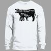 Heavy Cotton 100% Cotton Long Sleeve T Shirt Thumbnail
