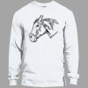 Heavy Cotton 100% Cotton Long Sleeve T Shirt Thumbnail