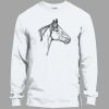 Heavy Cotton 100% Cotton Long Sleeve T Shirt Thumbnail