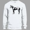 Heavy Cotton 100% Cotton Long Sleeve T Shirt Thumbnail