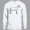 Heavy Cotton 100% Cotton Long Sleeve T Shirt Thumbnail