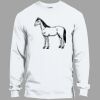 Heavy Cotton 100% Cotton Long Sleeve T Shirt Thumbnail