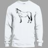 Heavy Cotton 100% Cotton Long Sleeve T Shirt Thumbnail