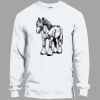 Heavy Cotton 100% Cotton Long Sleeve T Shirt Thumbnail