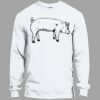 Heavy Cotton 100% Cotton Long Sleeve T Shirt Thumbnail