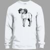 Heavy Cotton 100% Cotton Long Sleeve T Shirt Thumbnail