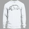 Heavy Cotton 100% Cotton Long Sleeve T Shirt Thumbnail
