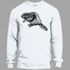 Heavy Cotton 100% Cotton Long Sleeve T Shirt Thumbnail