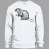 Heavy Cotton 100% Cotton Long Sleeve T Shirt Thumbnail