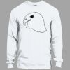 Heavy Cotton 100% Cotton Long Sleeve T Shirt Thumbnail