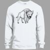 Heavy Cotton 100% Cotton Long Sleeve T Shirt Thumbnail