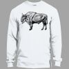 Heavy Cotton 100% Cotton Long Sleeve T Shirt Thumbnail