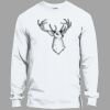 Heavy Cotton 100% Cotton Long Sleeve T Shirt Thumbnail