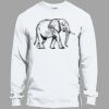 Heavy Cotton 100% Cotton Long Sleeve T Shirt Thumbnail