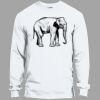 Heavy Cotton 100% Cotton Long Sleeve T Shirt Thumbnail