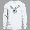 Heavy Cotton 100% Cotton Long Sleeve T Shirt Thumbnail