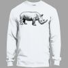 Heavy Cotton 100% Cotton Long Sleeve T Shirt Thumbnail