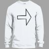 Heavy Cotton 100% Cotton Long Sleeve T Shirt Thumbnail