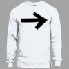 Heavy Cotton 100% Cotton Long Sleeve T Shirt Thumbnail