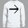 Heavy Cotton 100% Cotton Long Sleeve T Shirt Thumbnail