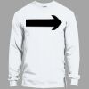 Heavy Cotton 100% Cotton Long Sleeve T Shirt Thumbnail